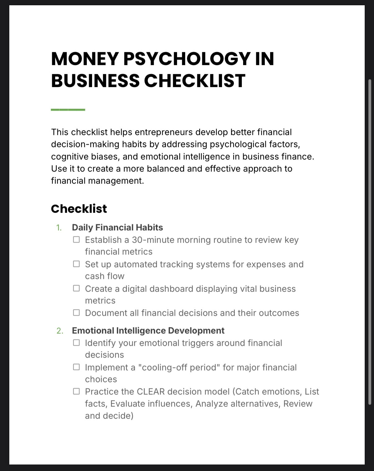 Ultimate Bundle: The Psychology of Money in Business